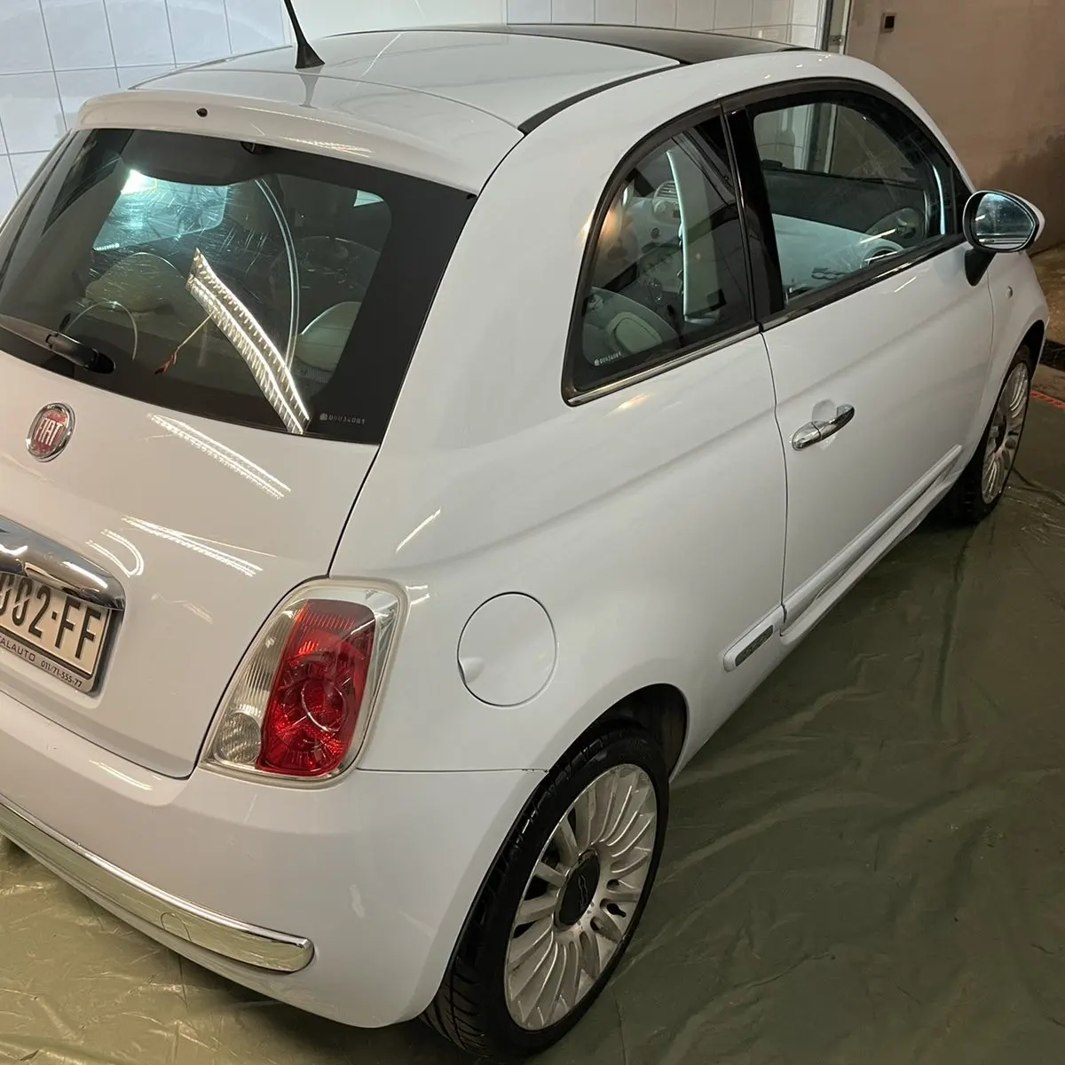 Fiat 500 — reparacija volana — foto 1