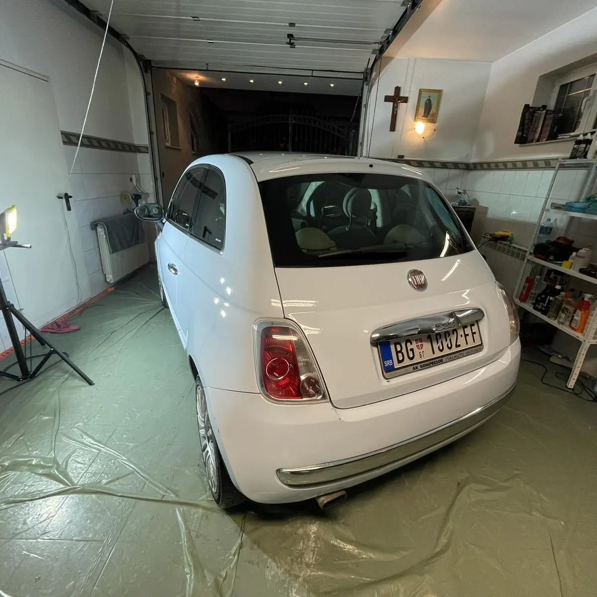 Fiat 500 — reparacija volana — foto 2